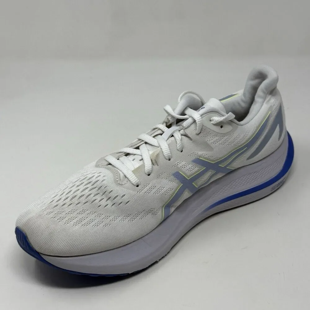 Asics GT-2000 12 Sneakers Womens 11 White Blue Lightweight Running Shoes